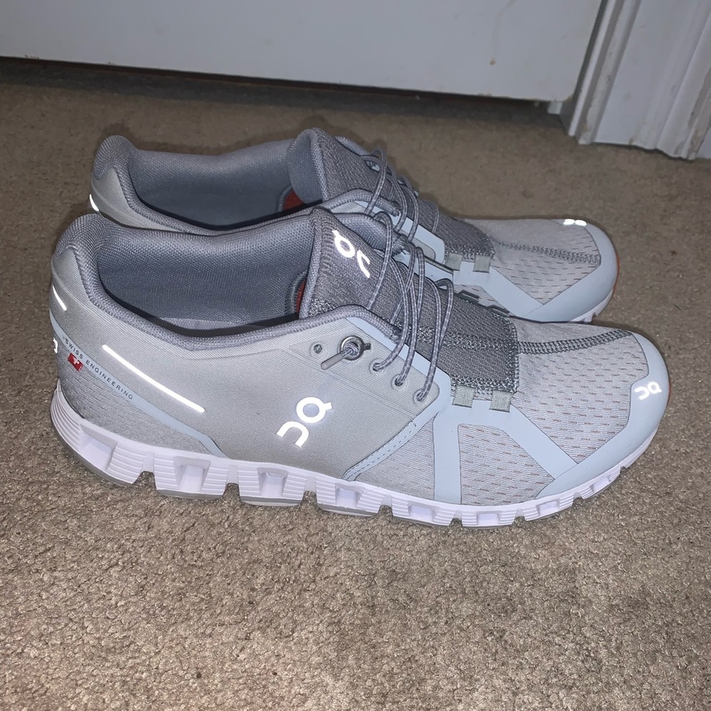 On cloud shoes